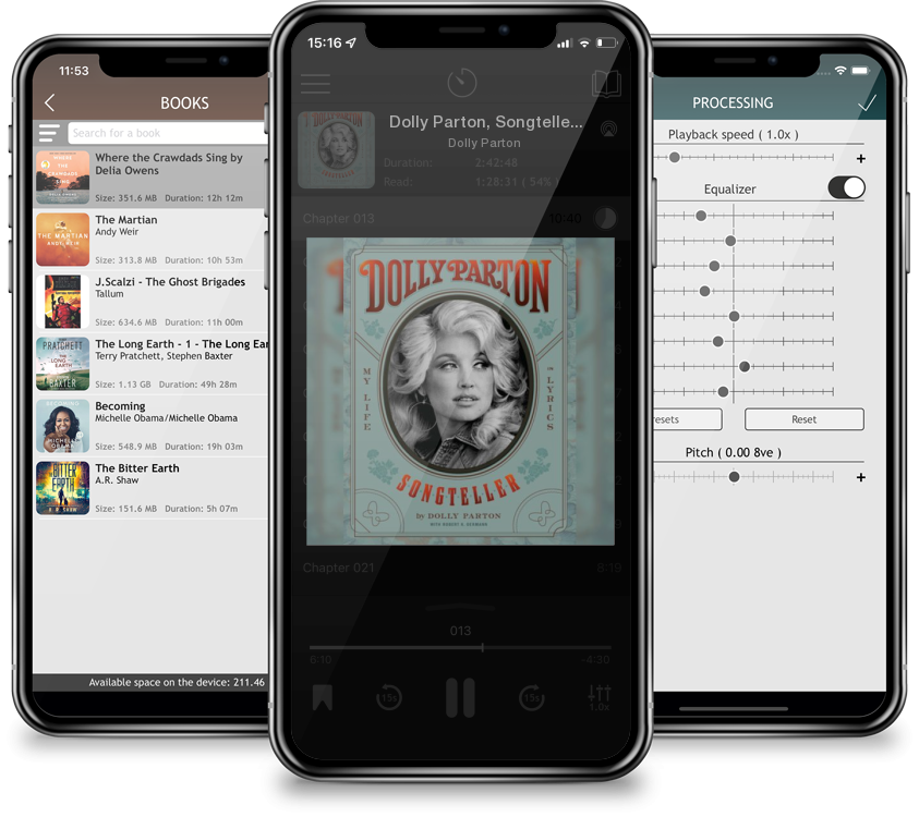 Audiobook Dolly Parton, Songteller: My Life in Lyrics by Dolly Parton