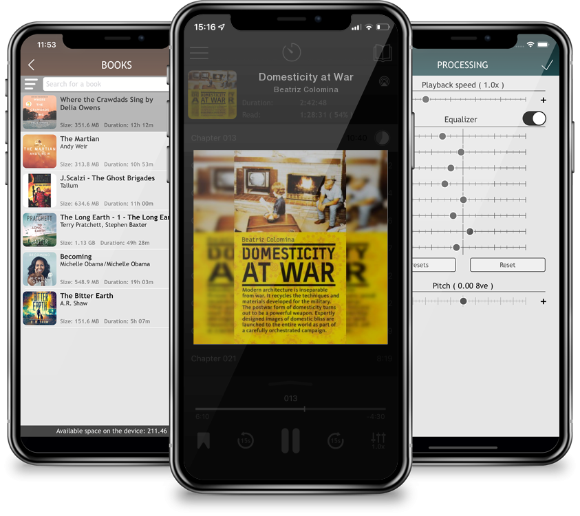 Audiobook Domesticity at War by Beatriz Colomina