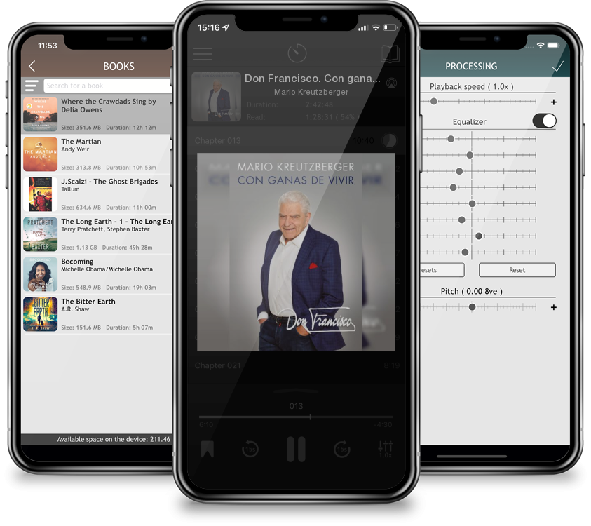 Audiobook Don Francisco. Con ganas de vivir. Memorias. / A Desire to Live: A Memoir by Mario Kreutzberger