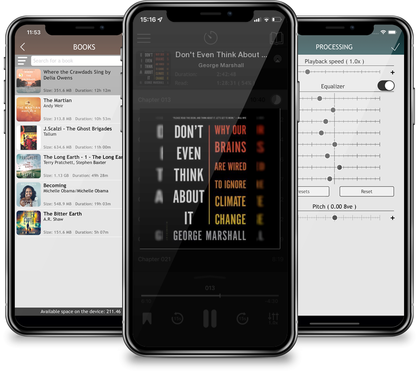 Audiobook Don\'t Even Think About It: Why Our Brains Are Wired to Ignore Climate Change by George Marshall