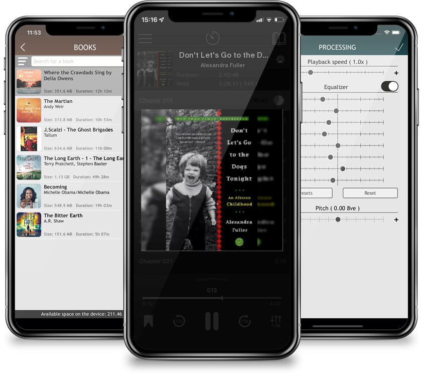 Audiobook Don\'t Let\'s Go to the Dogs Tonight: An African Childhood by Alexandra Fuller