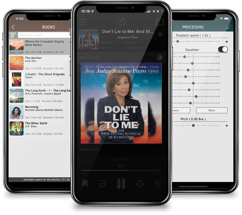 Audiobook Don\'t Lie to Me: And Stop Trying to Steal Our Freedom by Jeanine Pirro