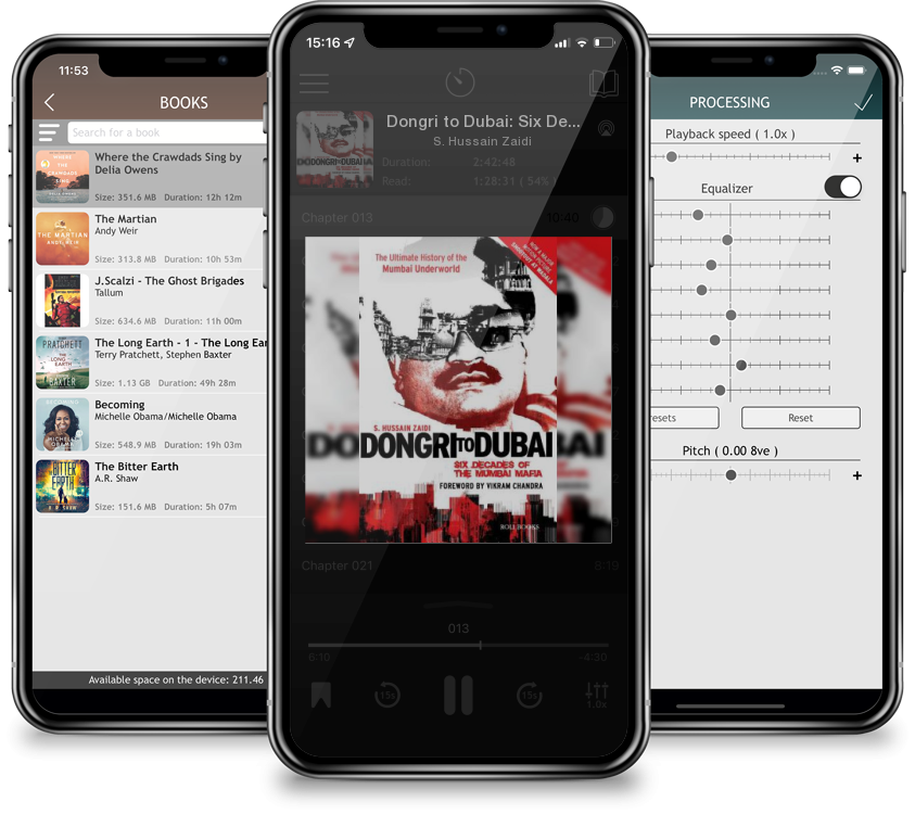 Audiobook Dongri to Dubai: Six Decades of Mumbai Mafia by S. Hussain Zaidi