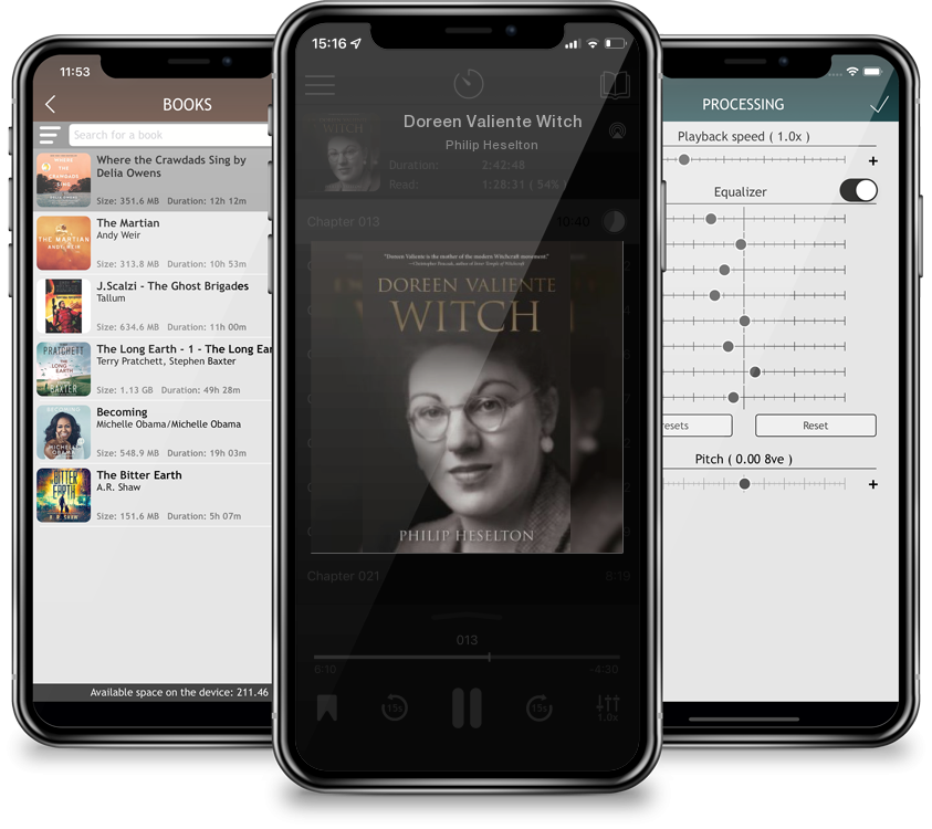 Audiobook Doreen Valiente Witch by Philip Heselton