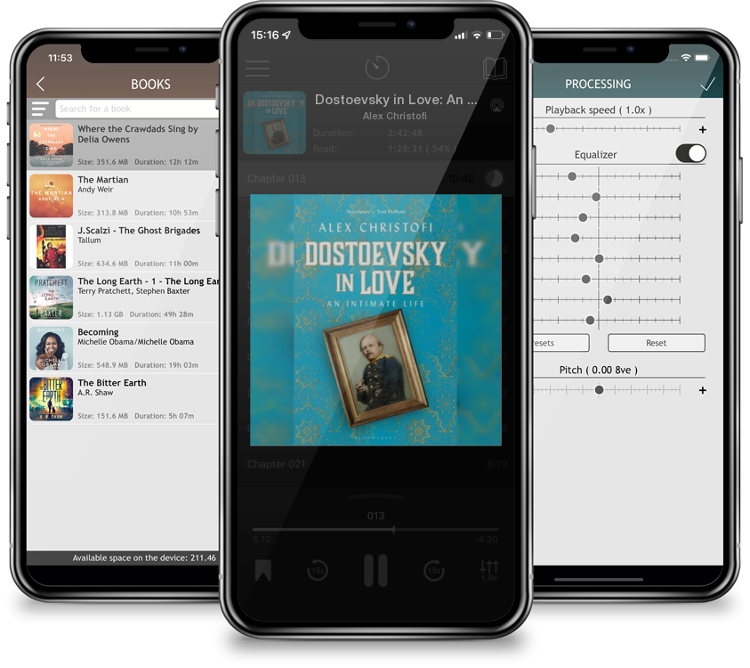 Audiobook Dostoevsky in Love: An Intimate Life by Alex Christofi