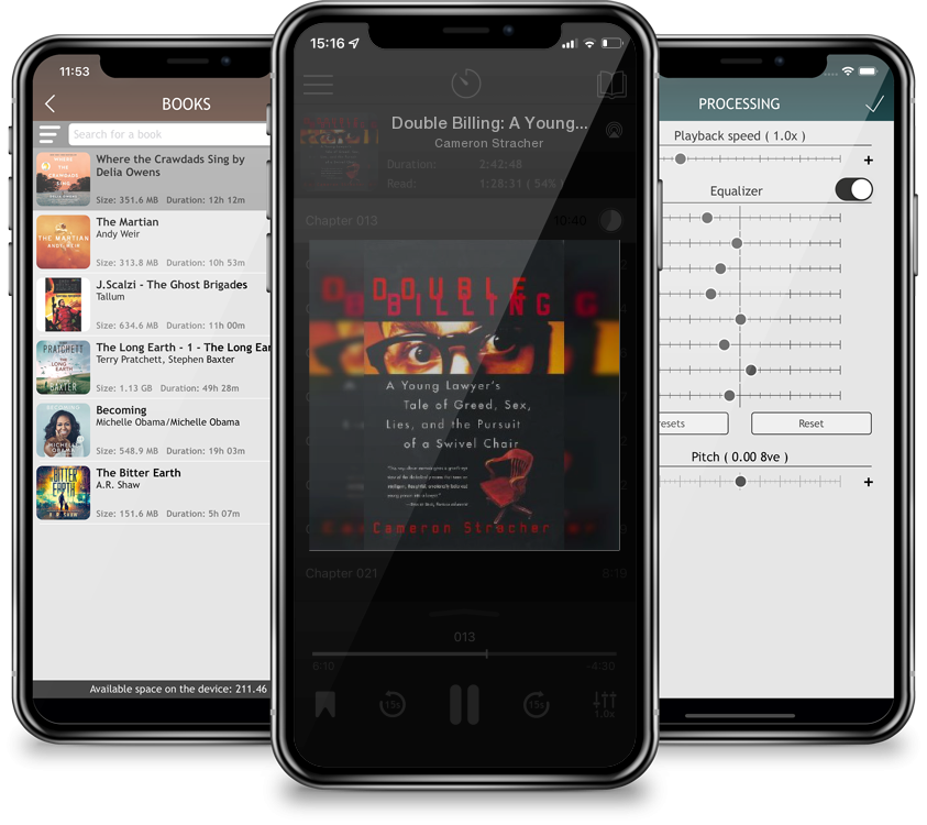 Audiobook Double Billing: A Young Lawyer\'s Tale Of Greed, Sex, Lies, And The Pursuit Of A Swivel Chair by Cameron Stracher