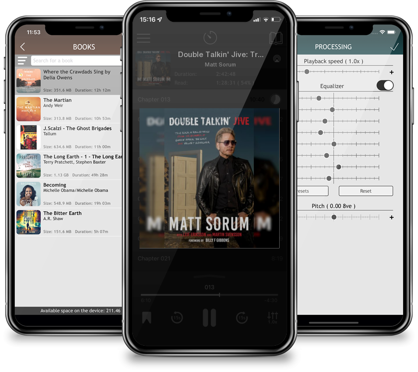 Audiobook Double Talkin\' Jive: True Rock \'n\' Roll Stories from the Drummer of Guns N\' Roses, the Cult, and Velvet Revolver by Matt Sorum