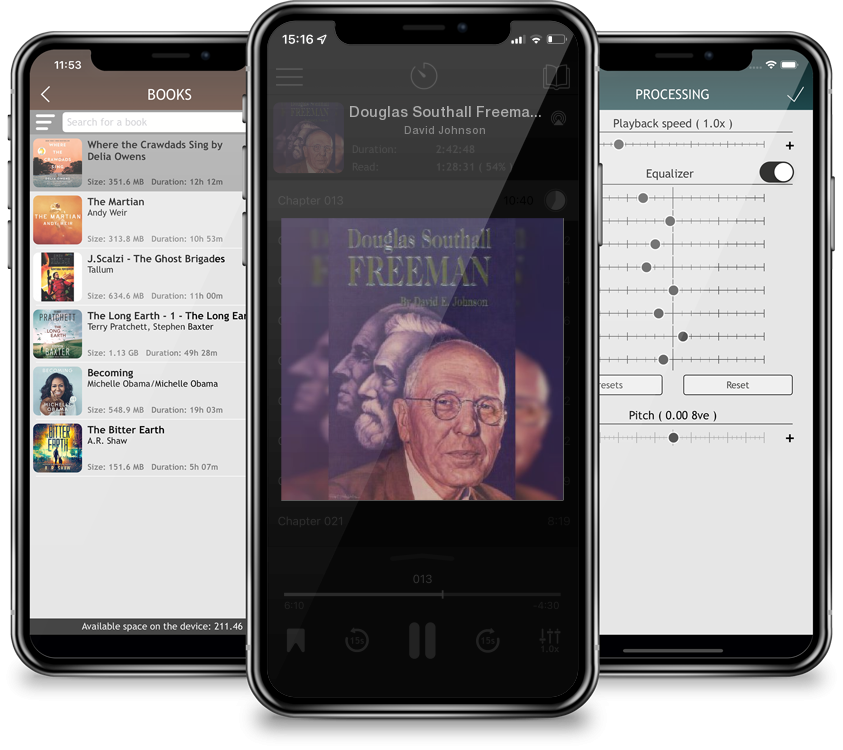 Audiobook Douglas Southall Freeman by David Johnson
