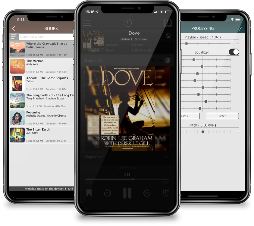 Audiobook Dove by Robin L. Graham