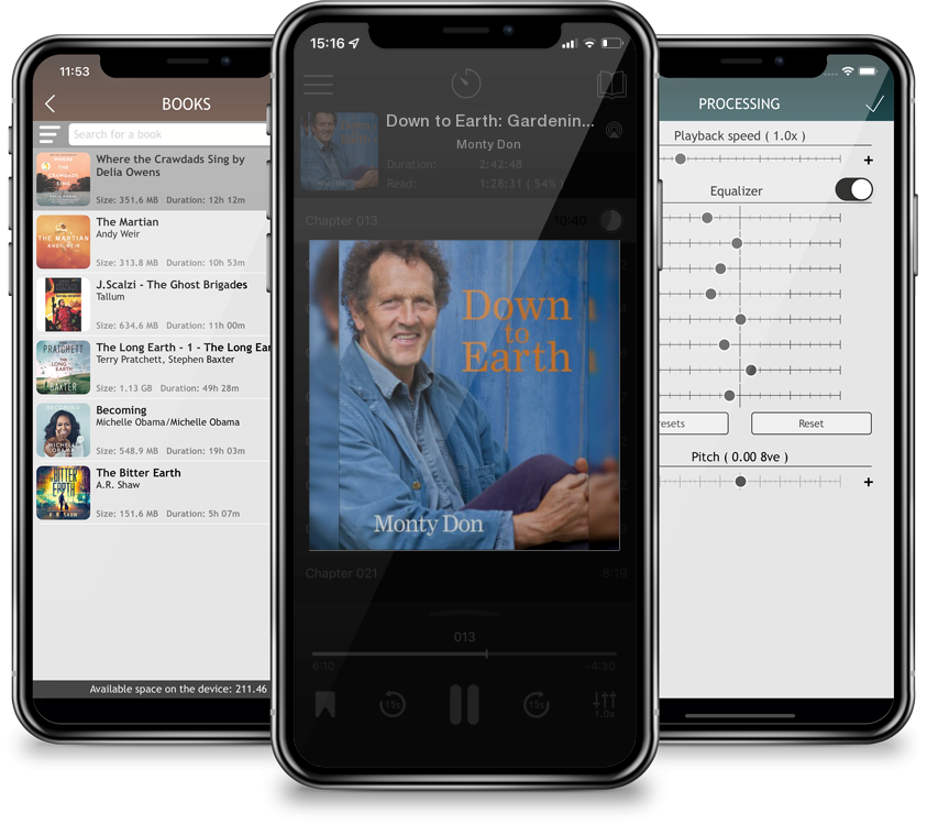 Audiobook Down to Earth: Gardening Wisdom by Monty Don