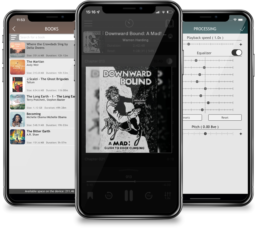 Audiobook Downward Bound: A Mad! Guide to Rock Climbing by Warren Harding