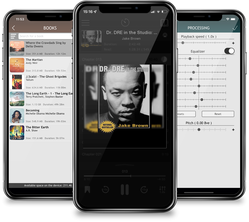 Audiobook Dr. DRE in the Studio: From Compton, Death Row, Snoop Dogg, Eminem, 50 Cent, the Game and Mad Money - The Life, Times and Aftermath of the No by Jake Brown