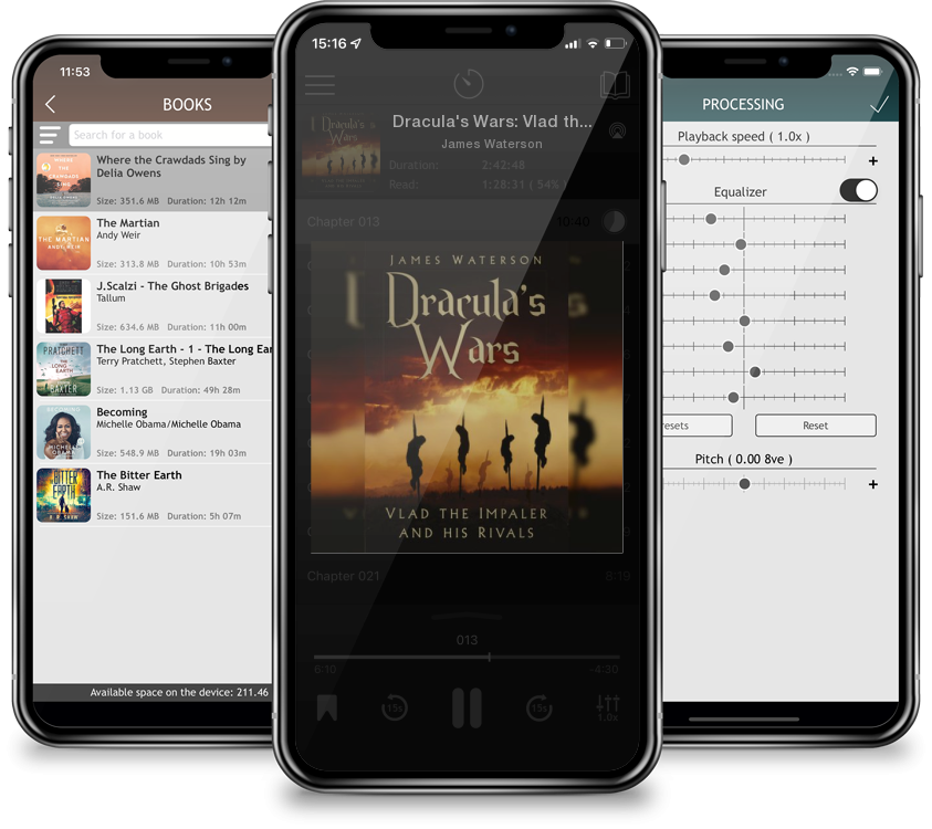 Audiobook Dracula\'s Wars: Vlad the Impaler and his Rivals by James Waterson