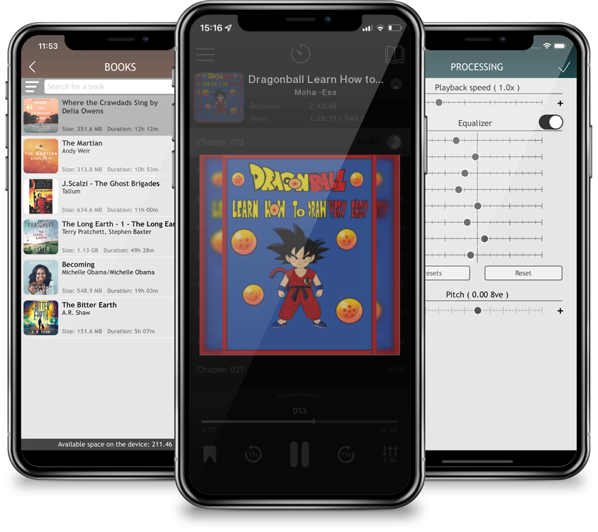 Audiobook Dragonball Learn How to Draw Very Easy: VERY EASY STEPS TO LEARN HOW TO DRAW DRAGONBALL\'s charcters by Moha -Ess