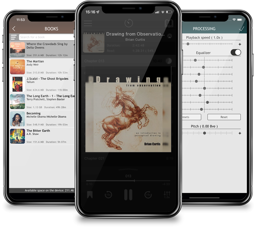 Audiobook Drawing from Observation by Brian Curtis