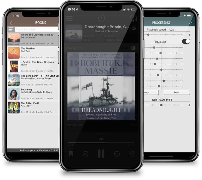 Audiobook Dreadnought: Britain, Germany, and the Coming of the Great War by Robert K. Massie