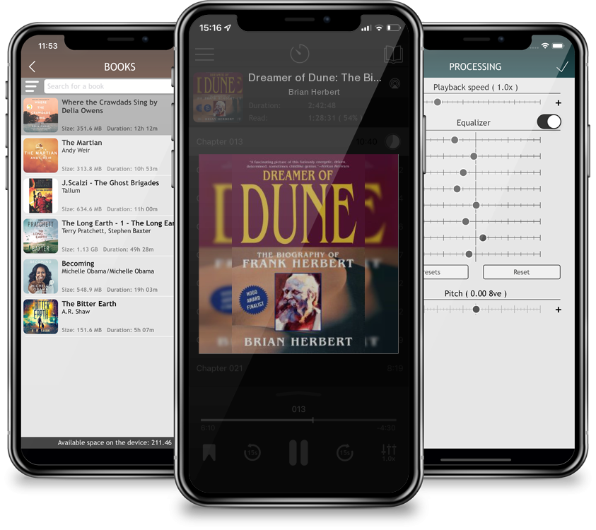 Audiobook Dreamer of Dune: The Biography of Frank Herbert by Brian Herbert