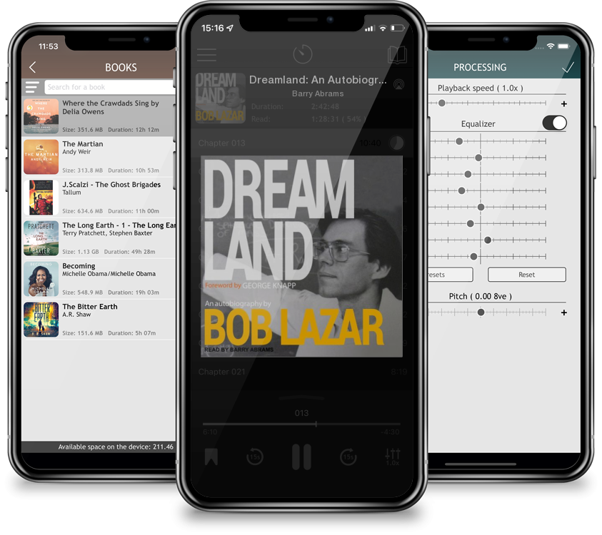 Audiobook Dreamland: An Autobiography (MP3 CD) by Barry Abrams