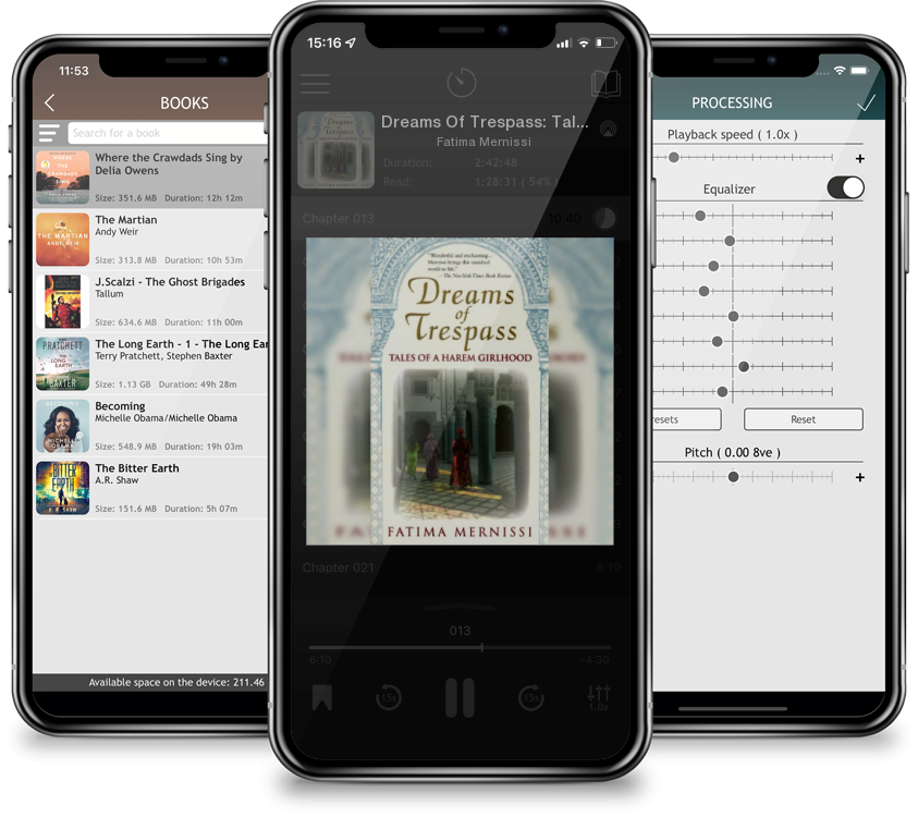 Audiobook Dreams Of Trespass: Tales Of A Harem Girlhood by Fatima Mernissi
