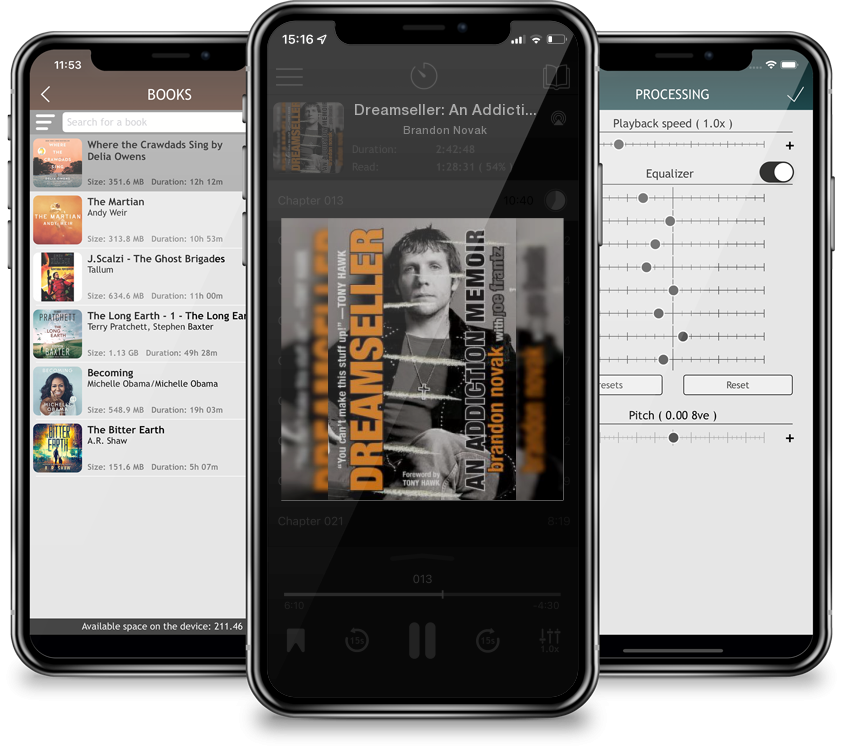 Audiobook Dreamseller: An Addiction Memoir by Brandon Novak