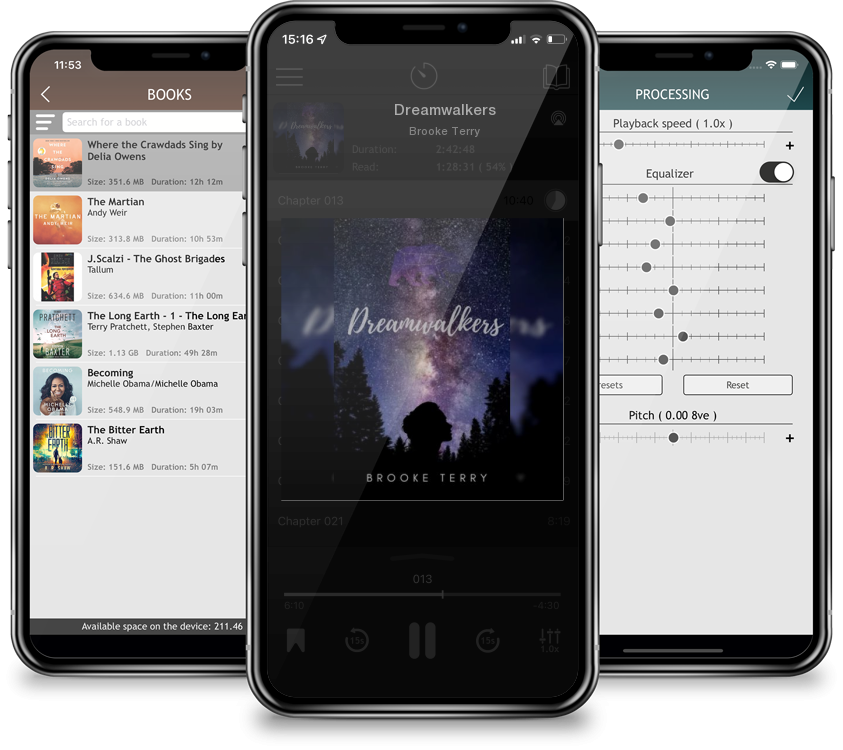 Audiobook Dreamwalkers by Brooke Terry