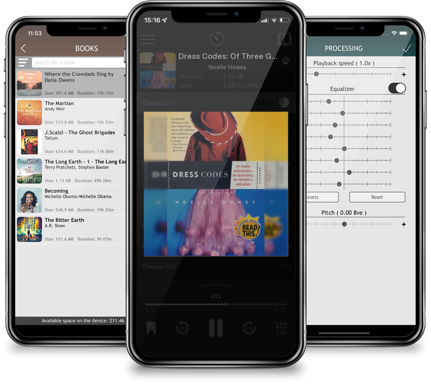 Audiobook Dress Codes: Of Three Girlhoods--My Mother\'s, My Father\'s, and Mine by Noelle Howey