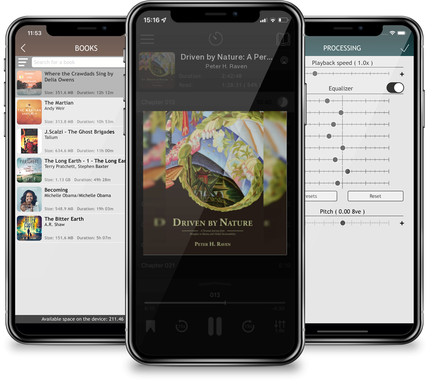 Audiobook Driven by Nature: A Personal Journey from Shanghai to Botany and Global Sustainability by Peter H. Raven