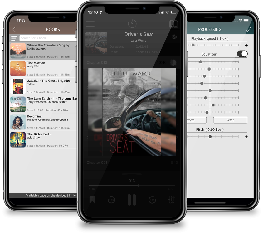 Audiobook Driver\'s Seat by Lou Ward
