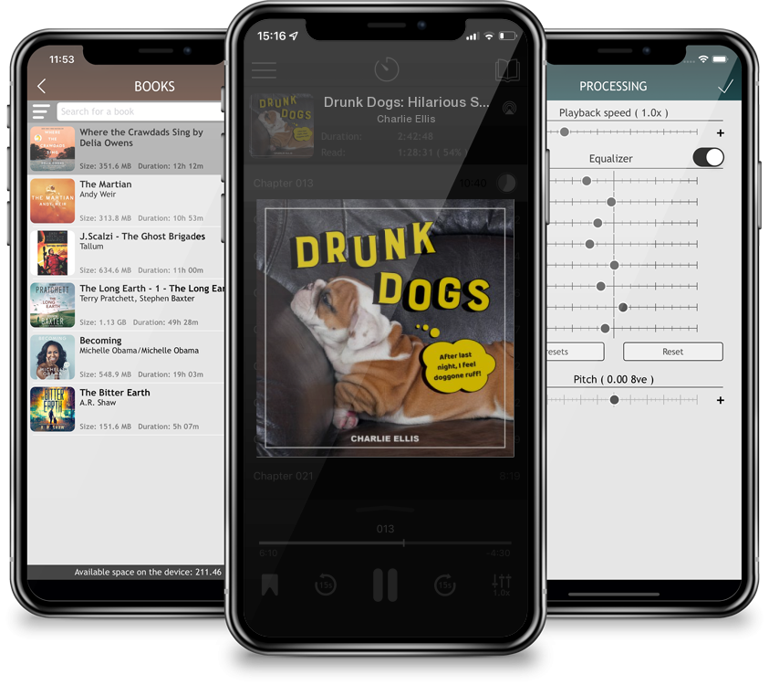 Audiobook Drunk Dogs: Hilarious Snaps of Plastered Pups by Charlie Ellis