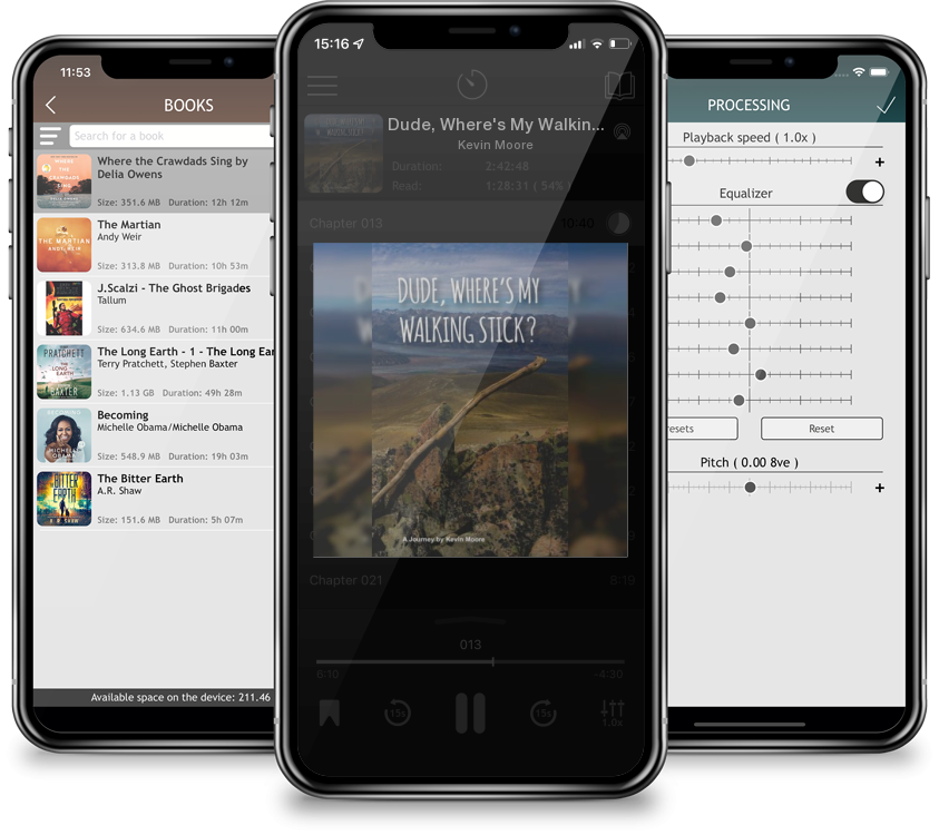 Audiobook Dude, Where\'s My Walking Stick? by Kevin Moore