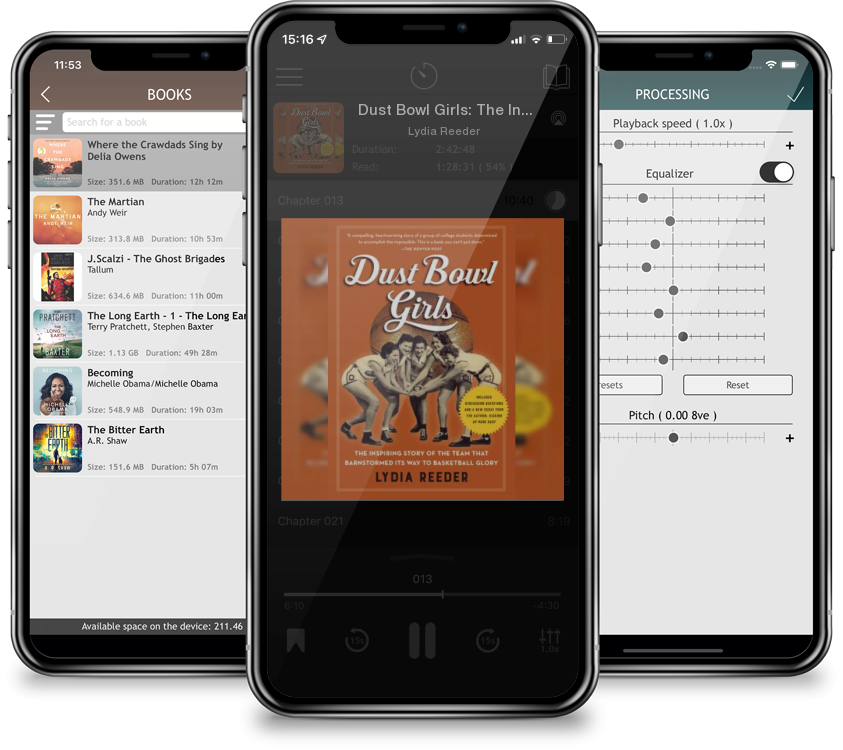Audiobook Dust Bowl Girls: The Inspiring Story of the Team That Barnstormed Its Way to Basketball Glory by Lydia Reeder
