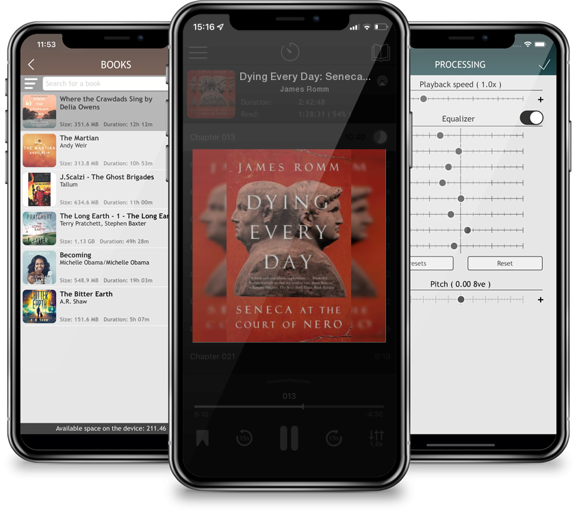 Audiobook Dying Every Day: Seneca at the Court of Nero by James Romm
