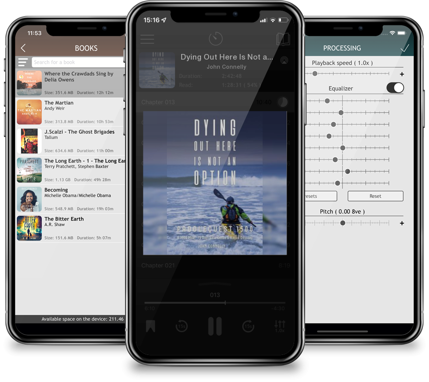 Audiobook Dying Out Here Is Not an Option: Paddlequest 1500: A 1500 Mile, 75 Day, Solo Canoe and Kayak Odyssey by John Connelly