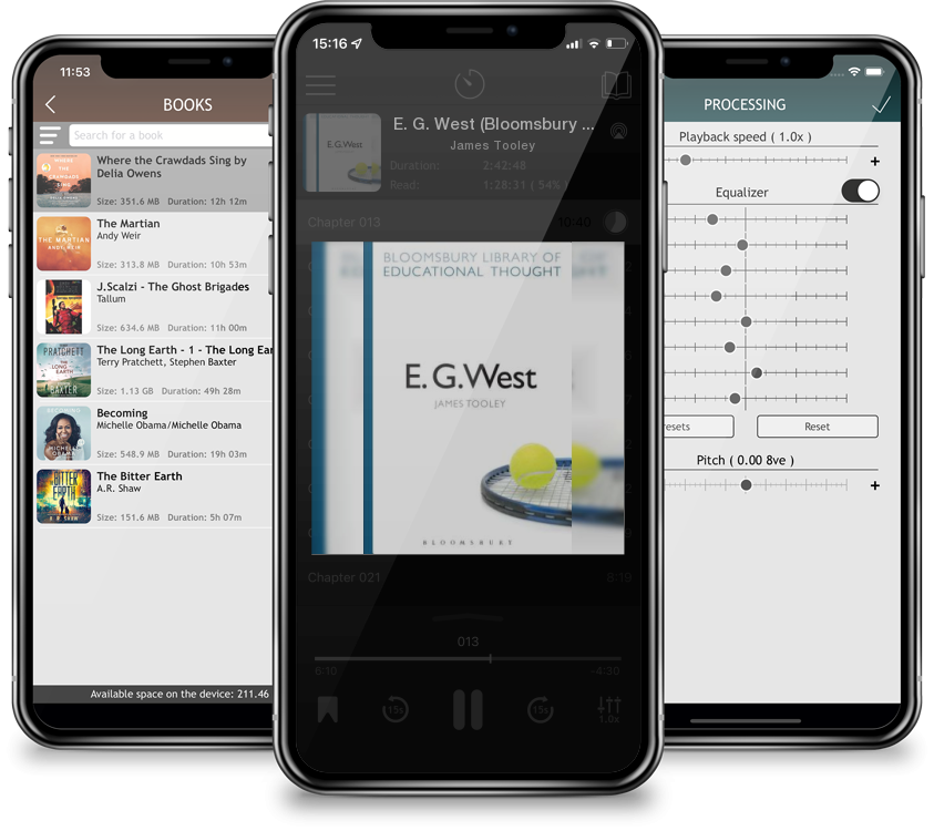 Audiobook E. G. West (Bloomsbury Library of Educational Thought) by James Tooley