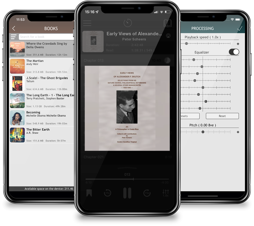 Audiobook Early Views of Alexander F. Skutch. Selections from his Nature Diaries, Philosophical Notebooks & Several Other Manuscripts, 1928-1946: Vol. 3 - A Phi by Peter Scheers