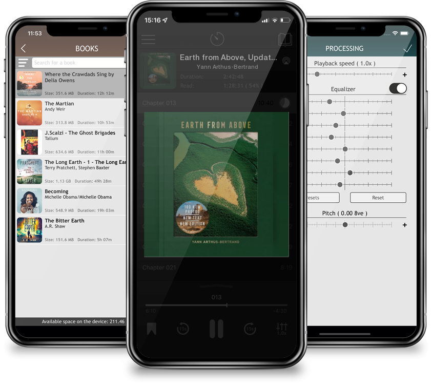 Audiobook Earth from Above, Updated Edition by Yann Arthus-Bertrand
