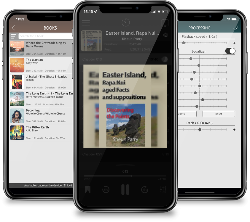 Audiobook Easter Island, Rapa Nui aged Facts and suppositions: Discovering the Points by Sheun Parry