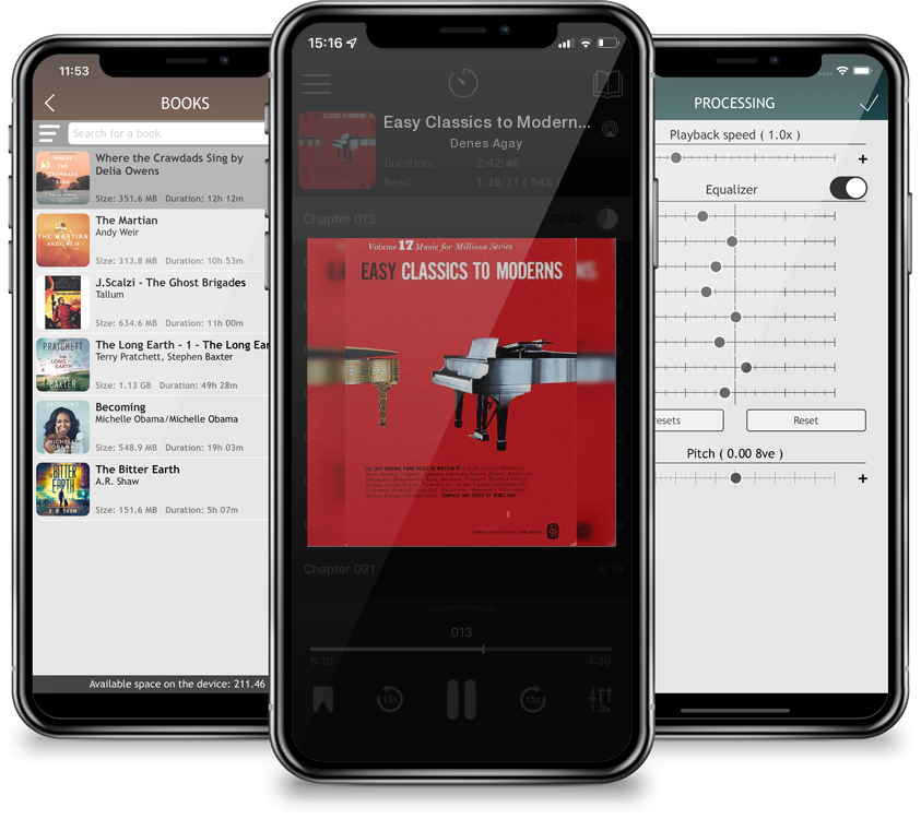 Audiobook Easy Classics to Moderns: Music for Millions Series by Denes Agay