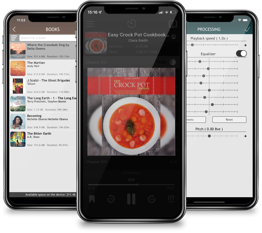 Audiobook Easy Crock Pot Cookbook: Mouth-watering every day recipes from beginners to advanced. Wholesome low fat dishes to Jumpstart your journey. Regai by Clara Smith