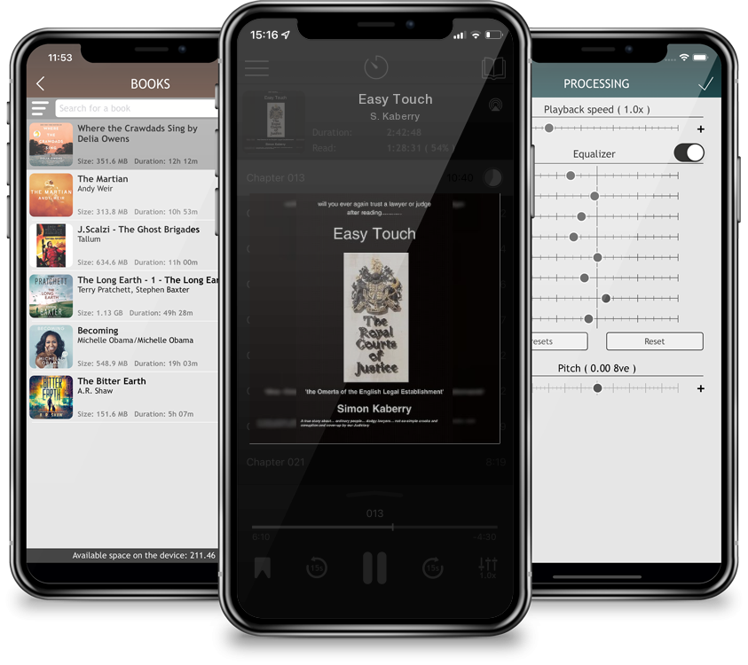 Audiobook Easy Touch by S. Kaberry