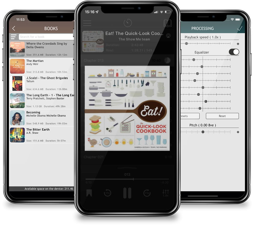 Audiobook Eat! The Quick-Look Cookbook: The Quick-Look Cookbook by The Show Me team