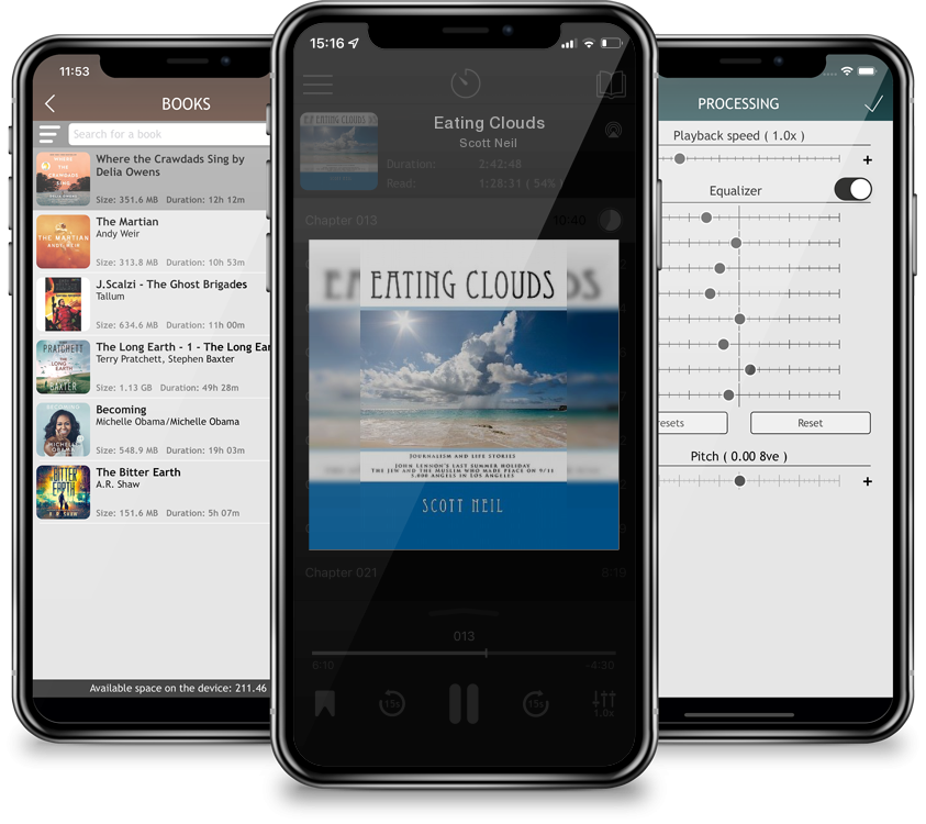 Audiobook Eating Clouds by Scott Neil