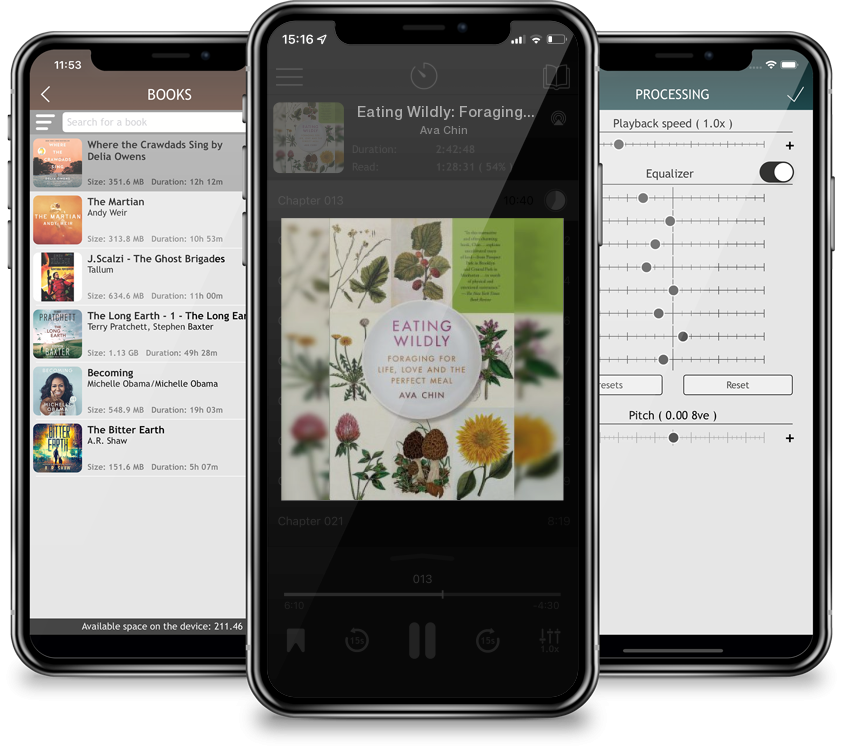 Audiobook Eating Wildly: Foraging for Life, Love and the Perfect Meal by Ava Chin