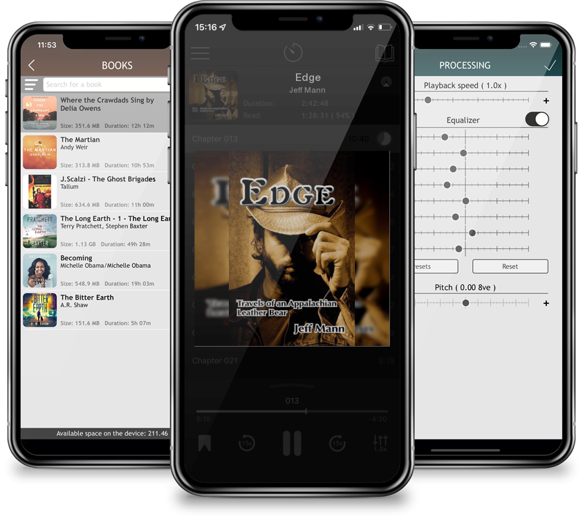 Audiobook Edge by Jeff Mann