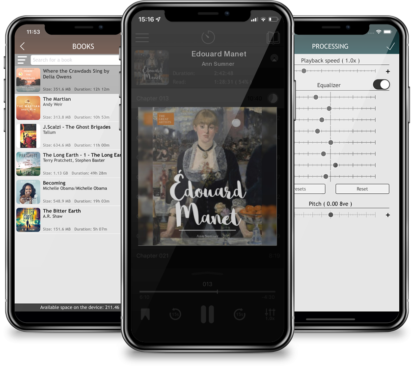 Listen Edouard Manet by Ann Sumner in MP3 Audiobook Player for free