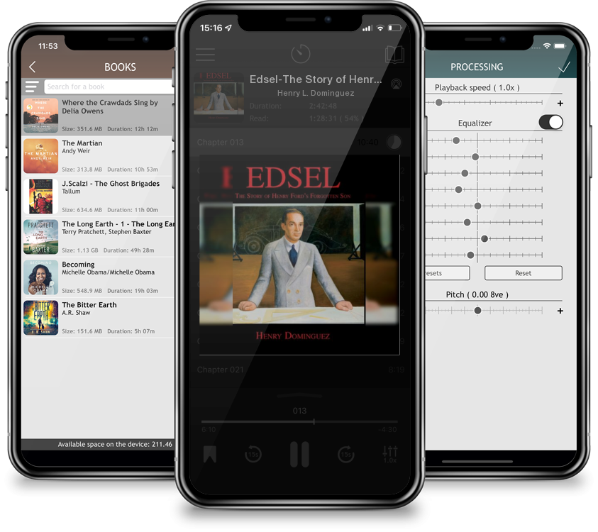 Audiobook Edsel-The Story of Henry Ford\'s Forgotten Son by Henry L. Dominguez