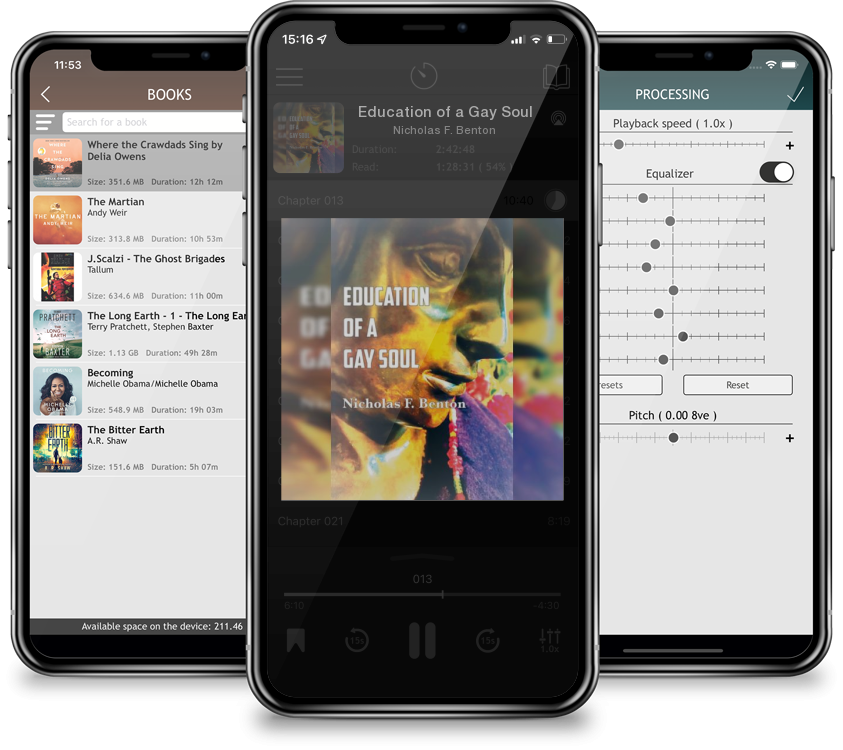 Audiobook Education of a Gay Soul by Nicholas F. Benton