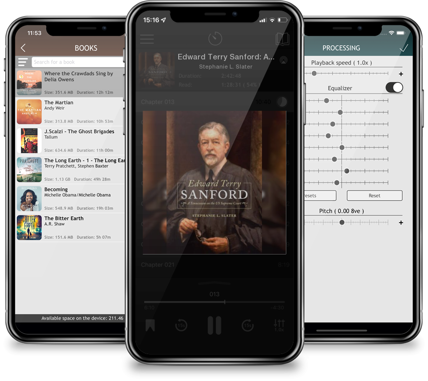 Audiobook Edward Terry Sanford: A Tennessean on the US Supreme Court by Stephanie L. Slater