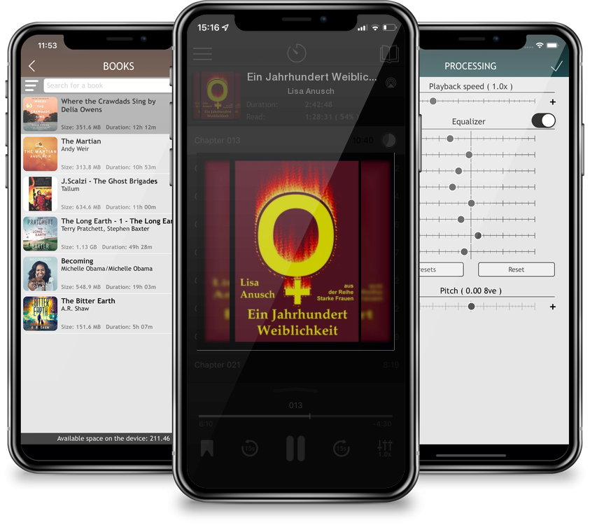 Audiobook Ein Jahrhundert Weiblichkeit by Lisa Anusch