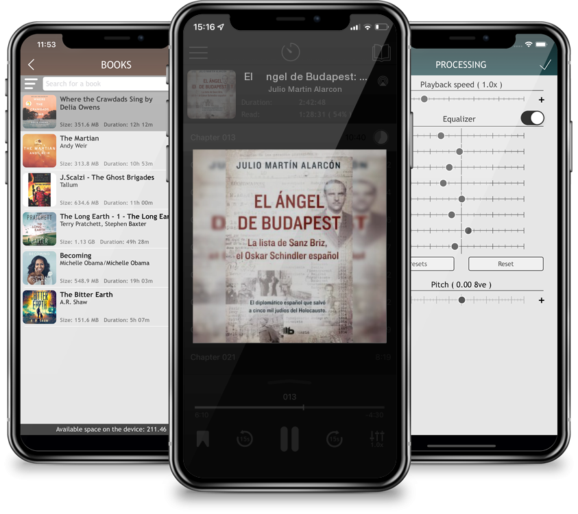 Audiobook El ángel de Budapest: La lista de Sanz Briz, el Oskar Schindler español / The Angel of Budapest by Julio Martin Alarcon
